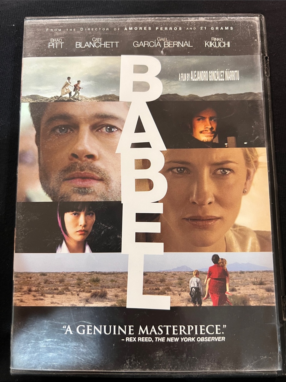 Babel DVD 2007 Brad Pitt Cate Blanchett Gael Garcia Bernal Drama z30